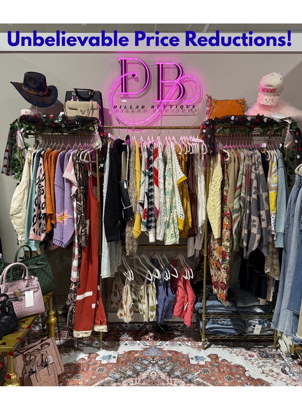 Boutique Going Out of Business Sale Wed and Fri at 10am
